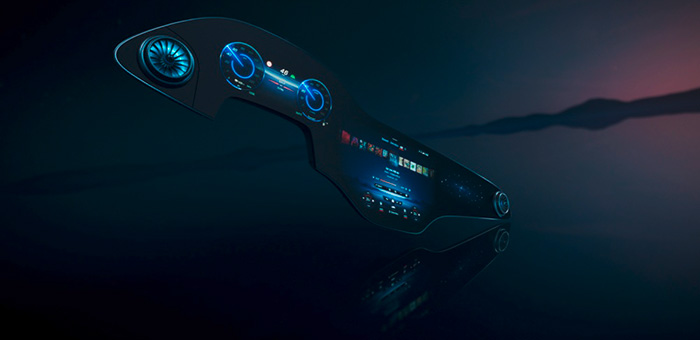 全新梅赛德斯-奔驰MBUX Hyperscreen首发