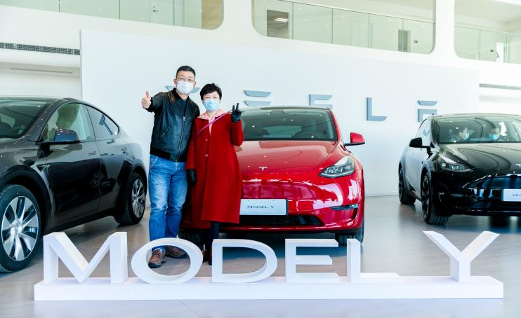 首批中国制造特斯拉Model Y开始交付