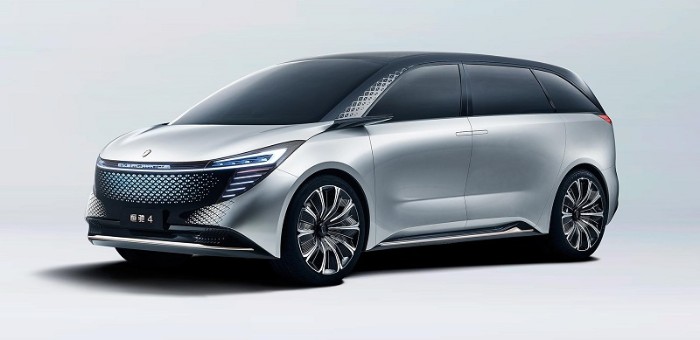恒驰4设计专利图曝光 定位7座纯电动MPV