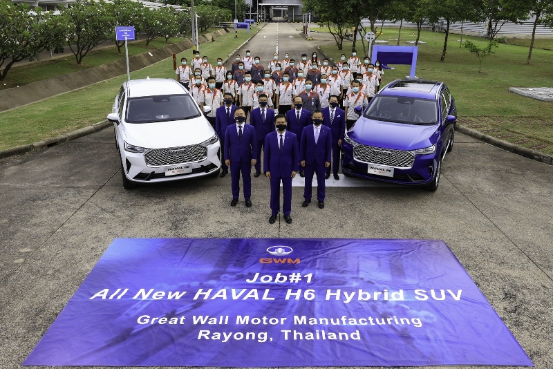 长城泰国工厂投产 首款车哈弗H6 HEV将上市
