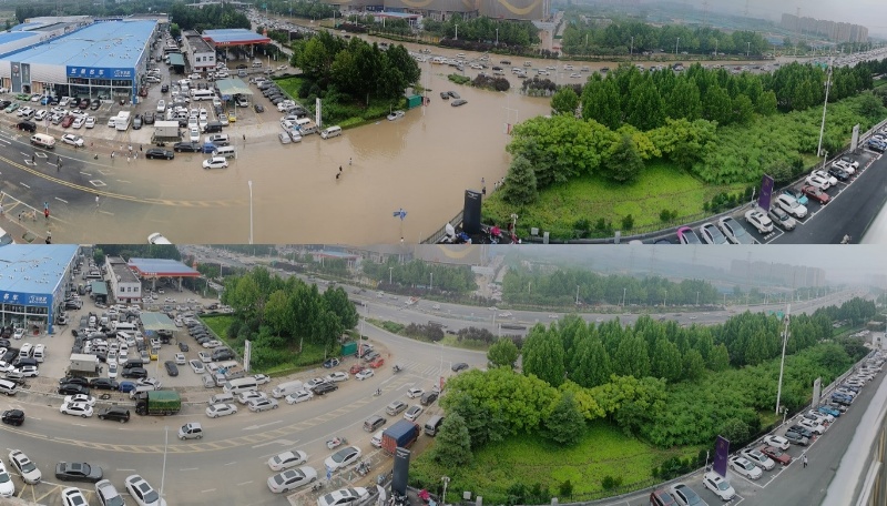 心系中原 马上行动，郑州暴雨宝马大爱行动记