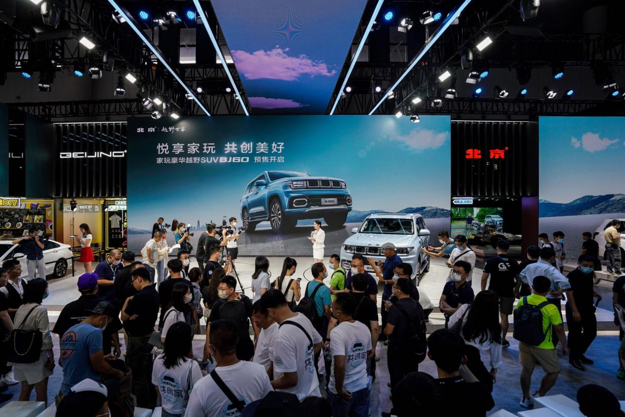 BJ60、魔方领衔，北京汽车“玩”转成都车展
