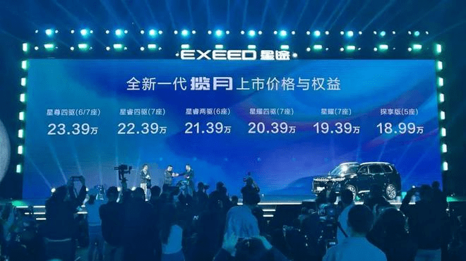 让全家出行更舒适，新星途揽月平替汉兰达